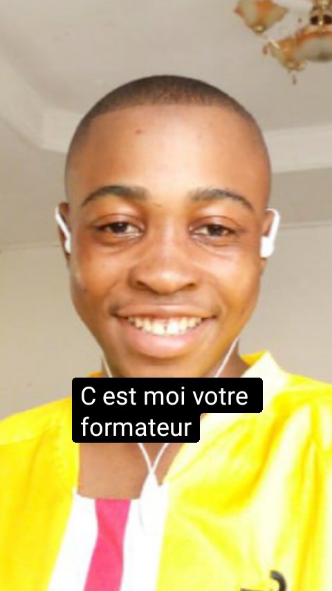 C est moi votre formateur